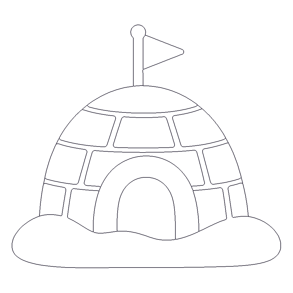 Igloo outline